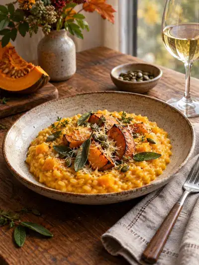 Seasonal food prepared for a hospitality campaign